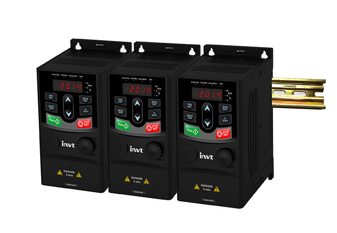 INVT Frequenzumrichter GD-20 mit 0,4 KW Vektorsteuerung,230 V AC-STO Funktion,IP20 INVT Frequenzumrichter GD-20 mit 0,4 KW Vektorsteuerung,230 V AC-STO Funktion,IP20